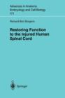 Restoring Function to the Injured Human Spinal Cord - Book