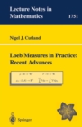 Loeb Measures in Practice: Recent Advances : EMS Lectures 1997 - eBook