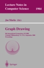 Graph Drawing : 8th International Symposium, GD 2000, Colonial Williamsburg, VA, USA, September 20-23, 2000, Proceedings - eBook