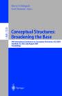 Conceptual Structures: Broadening the Base : 9th International Conference on Conceptual Structures, ICCS 2001, Stanford, CA, USA, July 30-August 3, 2001, Proceedings - eBook