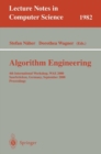 Algorithm Engineering : 4th International Workshop, WAE 2000 Saarbrucken, Germany, September 5-8, 2000 Proceedings - eBook