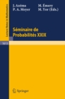 Seminaire de Probabilites XXIX - eBook