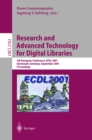 Research and Advanced Technology for Digital Libraries : 5th European Conference, ECDL 2001, Darmstadt, Germany, September 4-9, 2001. Proceedings - eBook