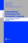 Computational Processing of the Portuguese Language : 6th International Workshop, PROPOR 2003, Faro, Portugal, June 26-27, 2003. Proceedings - eBook