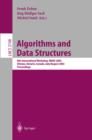 Algorithms and Data Structures : 8th International Workshop, WADS 2003, Ottawa, Ontario, Canada, July 30 - August 1, 2003, Proceedings - eBook