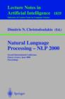 Natural Language Processing - NLP 2000 : Second International Conference Patras, Greece, June 2-4, 2000 Proceedings - eBook