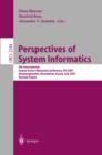 Perspectives of System Informatics : 4th International Andrei Ershov Memorial Conference, PSI 2001, Akademgorodok, Novosibirsk, Russia, July 2-6, 2001, Revised Papers - eBook