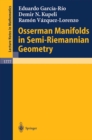 Osserman Manifolds in Semi-Riemannian Geometry - eBook