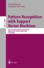 Pattern Recognition with Support Vector Machines : First International Workshop, SVM 2002, Niagara Falls, Canada, August 10, 2002. Proceedings - eBook