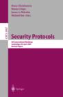 Security Protocols : 9th International Workshop, Cambridge, UK, April 25-27, 2001 Revised Papers - eBook
