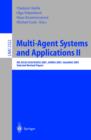 Multi-Agent-Systems and Applications II : 9th ECCAI-ACAI/EASSS 2001, AEMAS 2001, HoloMAS 2001. Selected Revised Papers - eBook