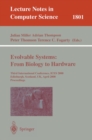 Evolvable Systems: From Biology to Hardware : Third International Conference, ICES 2000, Edinburgh, Scotland, UK, April 17-19, 2000 Proceedings - eBook