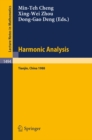 Harmonic Analysis : Proceedings of the special program at the Nankai Institute of Mathematics, Tianjin, PR China, March-July, 1988 - eBook