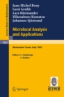 Microlocal Analysis and Applications : Lectures given at the 2nd Session of the Centro Internazionale Matematico Estivo (C.I.M.E.) held at Montecatini Terme, Italy, July 3-11, 1989 - eBook