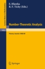 Number-Theoretic Analysis : Seminar, Vienna 1988-89 - eBook