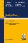 Dirichlet Forms : Lectures given at the 1st Session of the Centro Internazionale Matematico Estivo (C.I.M.E.) held in Varenna, Italy, June 8-19, 1992 - eBook