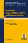 D-modules, Representation Theory, and Quantum Groups : Lectures given at the 2nd Session of the Centro Internazionale Matematico Estivo (C.I.M.E.) held in Venezia, Italy, June 12-20, 1992 - eBook