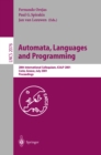 Automata, Languages and Programming : 28th International Colloquium, ICALP 2001 Crete, Greece, July 8-12, 2001 Proceedings - eBook