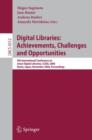 Digital Libraries: Achievements, Challenges and Opportunities : 9th International Conference on Asian Digial Libraries, ICADL 2006, Kyoto, Japan, November 27-30, 2006, Proceedings - Book