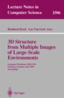 3D Structure from Multiple Images of Large-Scale Environments : European Workshop, SMILE'98, Freiburg, Germany, June 6-7, 1998, Proceedings - eBook