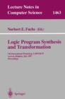 Logic Program Synthesis and Transformation : 7th International Workshop, LOPSTR '97, Leuven, Belgium, July 10-12, 1997 Proceedings - eBook