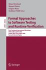 Formal Approaches to Software Testing and Runtime Verification : First Combined International Workshops FATES 2006 and RV 2006,     Seattle, WA, USA, August 15-16, 2006, Revised Selected Papers - Book