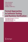 Formal Approaches to Software Testing and Runtime Verification : First Combined International Workshops FATES 2006 and RV 2006,     Seattle, WA, USA, August 15-16, 2006, Revised Selected Papers - eBook