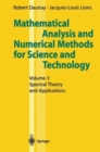 Mathematical Analysis and Numerical Methods for Science and Technology : Spectral Theory and Applications v. 3 - Book