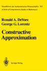 Constructive Approximation - Book