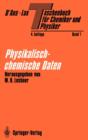 Taschenbuch Fur Chemiker Und Physiker - Book