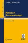 Methods of Nonconvex Analysis : Lectures given at the 1st Session of the Centro Internazionale Matematico Estivo (C.I.M.E.) held at Varenna, Italy, June 15-23, 1989 - Book