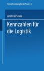 Kennzahlen Fur Die Logistik - Book