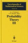 Probability Theory III : Stochastic Calculus - Book