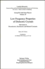 Piezoelectronic, Pyroelectric and Related Constants - Book