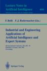 Industrial and Engineering Applications of Artificial Intelligence and Expert Systems : 5th International Conference, IEA/AIE-92, Paderborn, Germany, June 9-12, 1992. Proceedings - Book