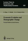 Economic Evolution and Demographic Change : Formal Models in Social Sciences - Book
