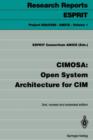 CIMOSA: Open System Architecture for CIM - Book