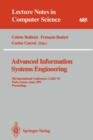 Advanced Information Systems Engineering : 5th International Conference, CAiSE '93, Paris, France, June 8-11, 1993. Proceedings - Book