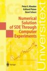 Numerical Solution of SDE Through Computer Experiments - Book