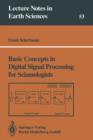 Basic Concepts in Digital Signal Processing for Seismologists - Book
