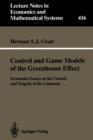 Control and Game Models of the Greenhouse Effect : Economics Essays on the Comedy and Tragedy of the Commons - Book