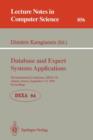 Database and Expert Systems Applications : 5th International Conference, DEXA'94, Athens, Greece, September 7 - 9, 1994. Proceedings - Book