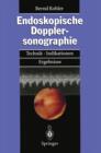 Endoskopische Dopplersonographie : Technik - Indikationen - Ergebnisse - Book