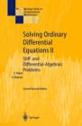 Solving Ordinary Differential Equations II : Stiff and Differential-Algebraic Problems - Book