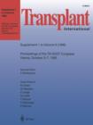 Transplant International : Proceedings of the 7th Congress of the European Society for Organ Transplantation Vienna, October 3-7, 1995 - Book