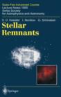Stellar Remnants : Saas-fee Advanced Course 25. Lecture Notes 1995. Swiss Society for Astrophysics and Astronomy - Book