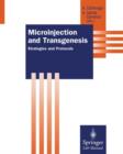 Microinjection and Transgenesis : Strategies and Protocols - Book