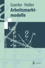 Arbeitsmarktmodelle - Book