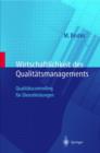 Wirtschaftlichkeit Des Qualitatsmanagements : Qualitatscontrolling Fur Dienstleistungen - Book