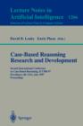 Case-Based Reasoning Research and Development : Second International Conference on Case-Based Reasoning, ICCBR-97 Providence, RI, USA, July 25-27, 1997 Proceedings - Book